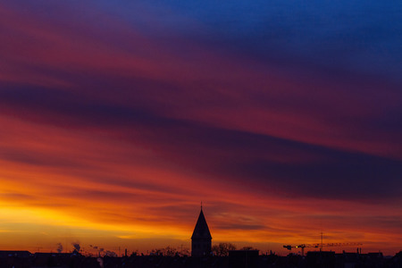 Symbolfoto Sonnenuntergang