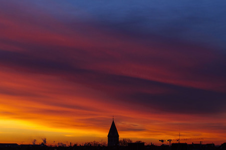 Symbolfoto Sonnenuntergang
