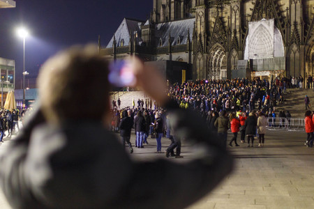 Silvesterabend 2016 in Köln