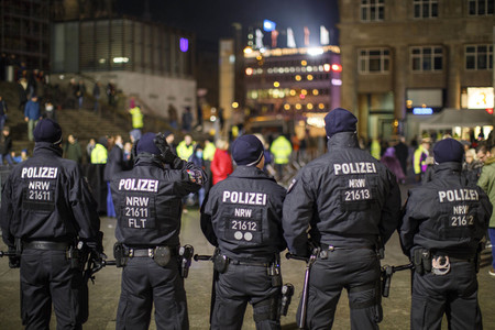 Silvesterabend 2016 in Köln