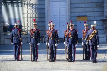 Militärparade 'Pascua Militar' in Madrid