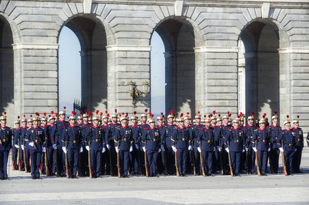 Militärparade 'Pascua Militar' in Madrid