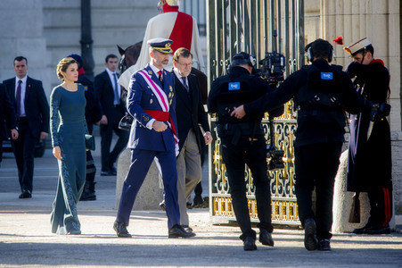 Militärparade 'Pascua Militar' in Madrid