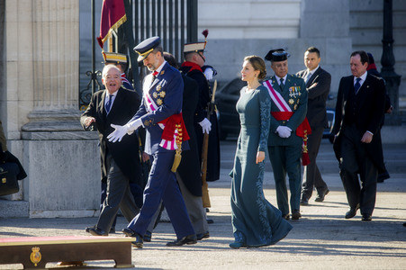 Militärparade 'Pascua Militar' in Madrid