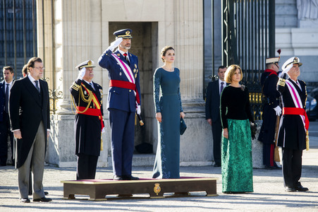 Militärparade 'Pascua Militar' in Madrid