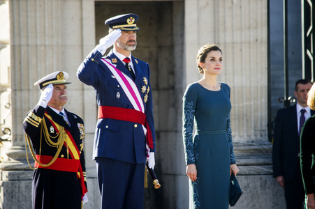 Militärparade 'Pascua Militar' in Madrid