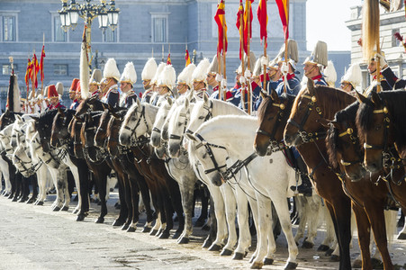 Militärparade 'Pascua Militar' in Madrid