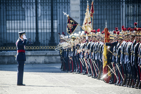 Militärparade 'Pascua Militar' in Madrid