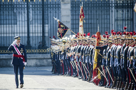 Militärparade 'Pascua Militar' in Madrid