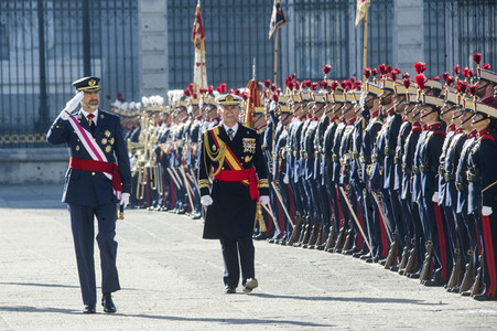 Militärparade 'Pascua Militar' in Madrid