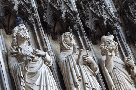 Der Kölner Dom am Dreikönigstag 2017