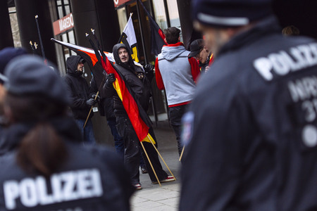 Rechte Demo in Köln