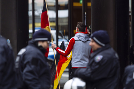Rechte Demo in Köln