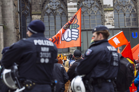 Rechte Demo in Köln