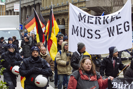 Rechte Demo in Köln