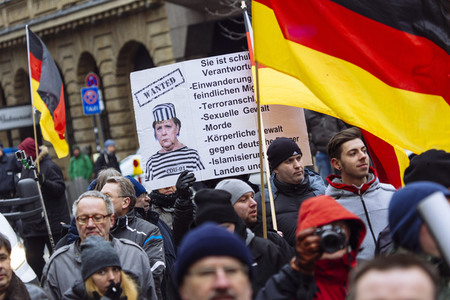Rechte Demo in Köln