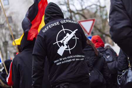 Rechte Demo in Köln