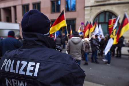 Rechte Demo in Köln