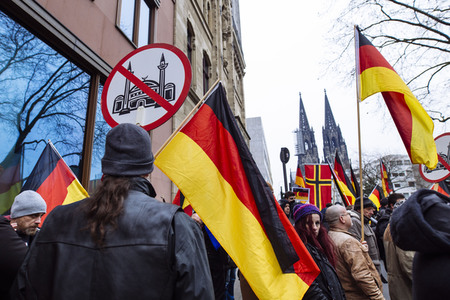Rechte Demo in Köln