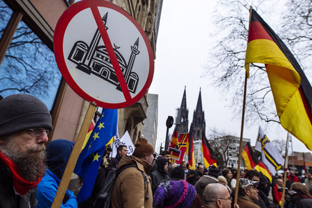 Rechte Demo in Köln