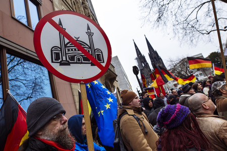 Rechte Demo in Köln