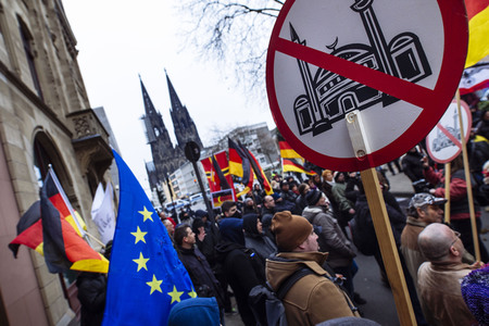 Rechte Demo in Köln