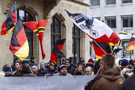 Rechte Demo in Köln