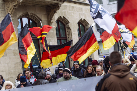 Rechte Demo in Köln