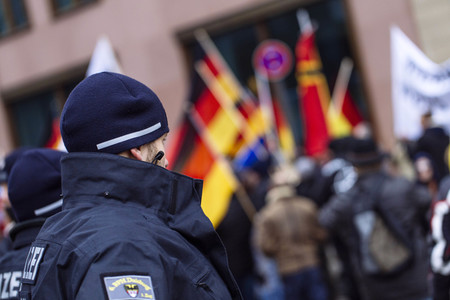 Rechte Demo in Köln