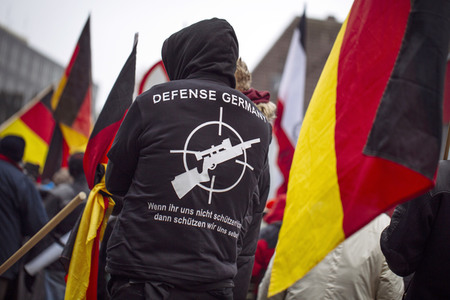 Rechte Demo in Köln