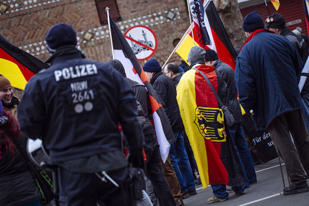 Rechte Demo in Köln