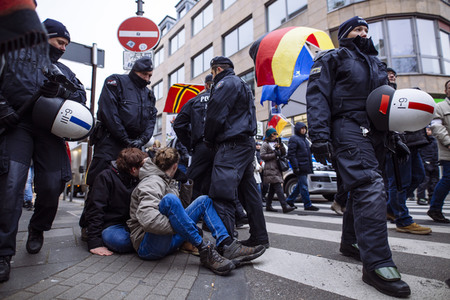 Rechte Demo in Köln