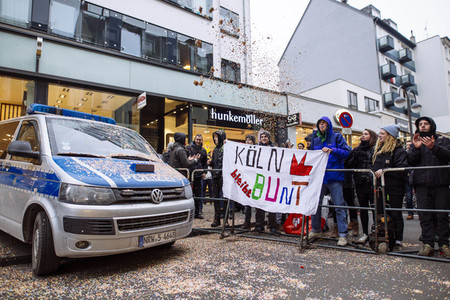 Rechte Demo in Köln