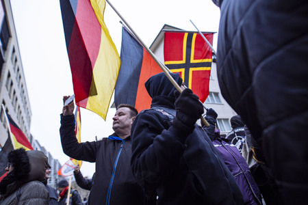 Rechte Demo in Köln