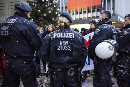 Rechte Demo in Köln