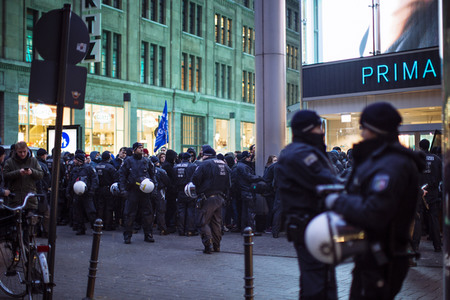 Rechte Demo in Köln
