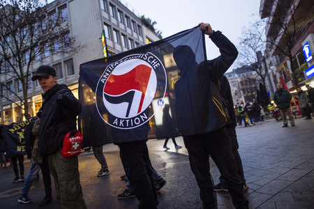 Rechte Demo in Köln