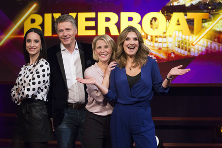 Photocall zu Talkshow 'Riverboat' in Leipzig