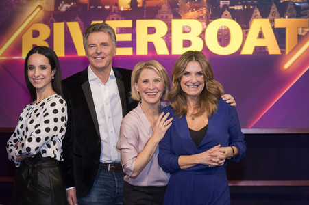 Photocall zu Talkshow 'Riverboat' in Leipzig