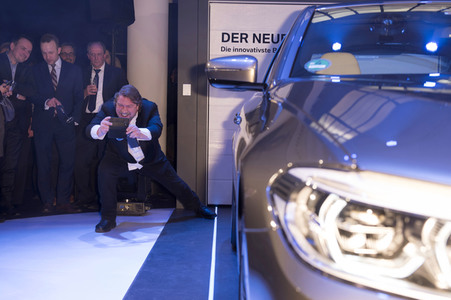 Exklusive BMW 5er Premiere in Berlin