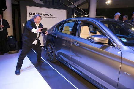 Exklusive BMW 5er Premiere in Berlin