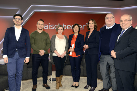 Talkshow 'Maischberger' in Köln