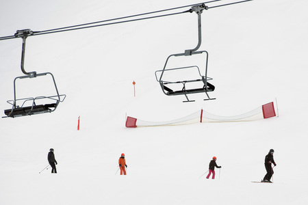 Die spanischen Royals beim Skifahren in Astún
