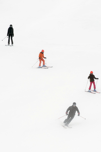 Die spanischen Royals beim Skifahren in Astún