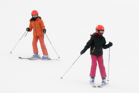 Die spanischen Royals beim Skifahren in Astún