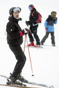 Die spanischen Royals beim Skifahren in Astún