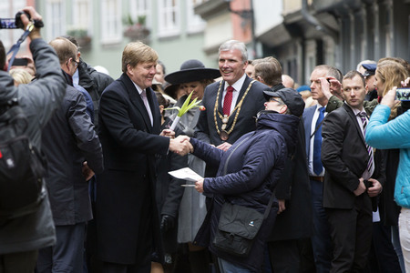 Besuch des niederländischen Königspaares in Thüringen