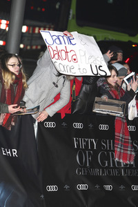 Filmpremiere 'Fifty Shades of Grey - Gefährliche Liebe' in Hamburg