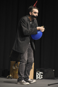 Auftritt von Tape Face in München