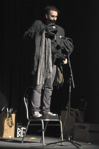 Auftritt von Tape Face in München